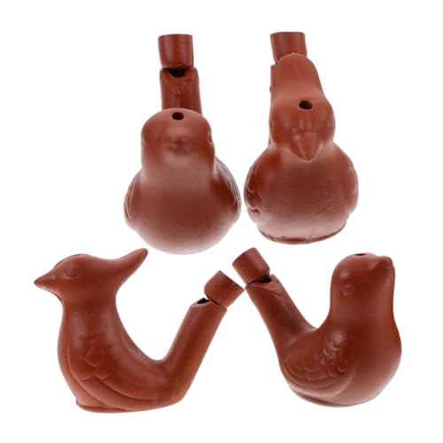 Milisten 4 Stück Sand-Wasservogelpfeife lustige Vogelpfeife aus Keramik Pfeifenspielzeug für Wasservögel Bird Whistle Toy Vogelpfeife aus Ton Zisha-Keramik Milisten 4 Stück Sand-Wasservogelpfeife lustige Vogelpfeife aus Keramik Pfeifenspielzeug für Wasservögel Bird Whistle Toy Vogelpfeife aus Ton Zisha-Keramik von Milisten