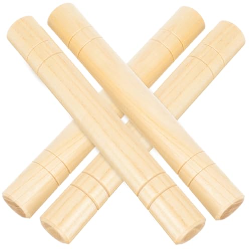 Milisten 4 Stück Schlaginstrumente für Vorschulspielzeug Musikspielzeug für Kleinkinder Musikinstrumente Vorschulrhythmusstöcke Musikstock für Holz Milisten 4 Stück Schlaginstrumente für Vorschulspielzeug Musikspielzeug für Kleinkinder Musikinstrumente Vorschulrhythmusstöcke Musikstock für Holz von Milisten
