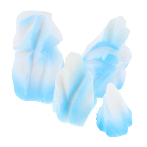 Milisten 4 Stück Simulierte Eisberg -Ornamente Resin Figuren Langlebige Miniaturen Winter deko Aquarium Zubehör Dekoration Wohnkultur Mini -Eisbergfigur Miniatur -Eisberg -Figuren Harz Milisten 4 Stück Simulierte Eisberg -Ornamente Resin Figuren Langlebige Miniaturen Winter deko Aquarium Zubehör Dekoration Wohnkultur Mini -Eisbergfigur Miniatur -Eisberg -Figuren Harz von Milisten