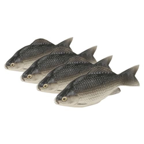 Milisten 4 Stück Simulierter Schwarzer Fisch Künstlicher Fisch Gefälschter Fisch Klein Realistisch Simulationsfisch Simulation Fischdekoration Schaum Dark Grey Milisten 4 Stück Simulierter Schwarzer Fisch Künstlicher Fisch Gefälschter Fisch Klein Realistisch Simulationsfisch Simulation Fischdekoration Schaum Dark Grey von Milisten