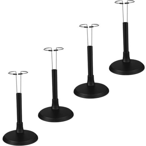 Milisten 4 Stück Stützrahmen für Puppen Stand Puppenzubehör Puppenregal Kaiserpuppe Steht Puppenständer Gestell für Puppe Actionfigurenständer Aktionsfigur Steht Abs Black Milisten 4 Stück Stützrahmen für Puppen Stand Puppenzubehör Puppenregal Kaiserpuppe Steht Puppenständer Gestell für Puppe Actionfigurenständer Aktionsfigur Steht Abs Black von Milisten