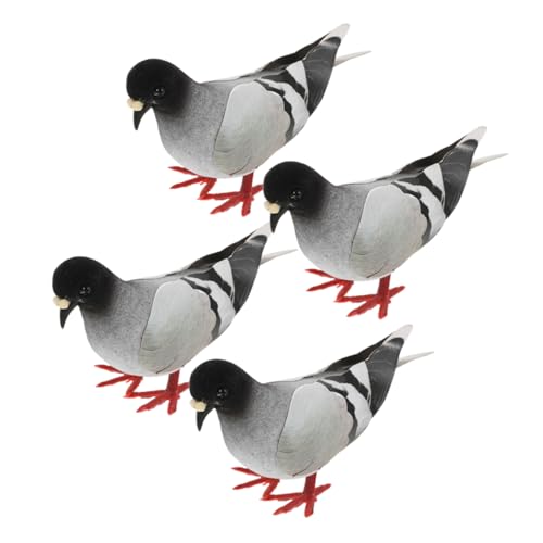 Milisten 4 Stück Taubenmodell falsche Gartentaube Taube Dekoration Handwerk Vogel Figur gartendeko versorgung Simulationsvogelschmuck Vogelfiguren Gartendekoration Rasentaubenschmuck Schaum Milisten 4 Stück Taubenmodell falsche Gartentaube Taube Dekoration Handwerk Vogel Figur gartendeko versorgung Simulationsvogelschmuck Vogelfiguren Gartendekoration Rasentaubenschmuck Schaum von Milisten