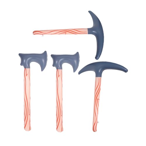 Milisten 4 Stück Teiliges Aufblasbares Halloween-Axt Leichtes Party Halloween-kostümzubehör Wiederverwendbar Sicher für Karneval Cosplay und Gruselige Hausdekorationen Milisten 4 Stück Teiliges Aufblasbares Halloween-Axt Leichtes Party Halloween-kostümzubehör Wiederverwendbar Sicher für Karneval Cosplay und Gruselige Hausdekorationen von Milisten