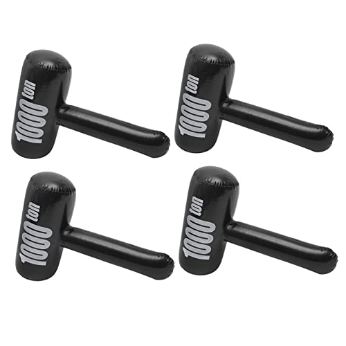 Milisten 4 Stück Teiliges Aufblasbares Hammer Langlebiges Party Accessoire für Kindergeburtstag Halloween Cosplay und Themenpartys Robustes Reißfestes Dekorationsspielzeug für Drinnen und Milisten 4 Stück Teiliges Aufblasbares Hammer Langlebiges Party Accessoire für Kindergeburtstag Halloween Cosplay und Themenpartys Robustes Reißfestes Dekorationsspielzeug für Drinnen und von Milisten