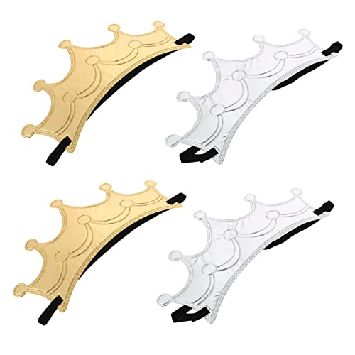 Milisten 4 Stück Teiliges Geburtstagskrone für Goldene und Silberne Haarschmuck Accessoires für Partys Cosplay und Geburtstagsfeiern für Kleine und Prinzessinnen Milisten 4 Stück Teiliges Geburtstagskrone für Goldene und Silberne Haarschmuck Accessoires für Partys Cosplay und Geburtstagsfeiern für Kleine und Prinzessinnen von Milisten