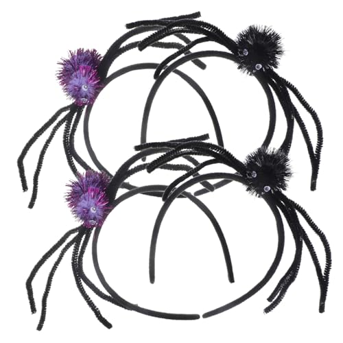 Milisten 4 Stück Teiliges Halloween Spinnen Stirnband Weiches Bequemes Material Vielseitig als Party Deko und Foto Requisite Verstellbar und Leicht für Halloween Kostüm und Festtagsfeiern Milisten 4 Stück Teiliges Halloween Spinnen Stirnband Weiches Bequemes Material Vielseitig als Party Deko und Foto Requisite Verstellbar und Leicht für Halloween Kostüm und Festtagsfeiern von Milisten