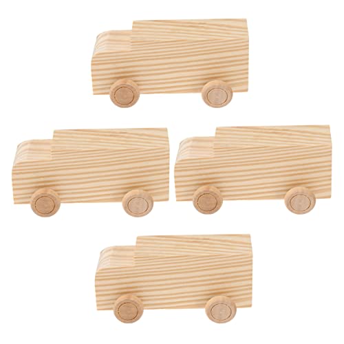 Milisten 4 Stück Teiliges Holzspielzeug Autos zum Bemalen DIY Graffiti Modelle für Kindergarten und Kreative Projekte Handbemalt für Bastelarbeiten und Pädagogisches Milisten 4 Stück Teiliges Holzspielzeug Autos zum Bemalen DIY Graffiti Modelle für Kindergarten und Kreative Projekte Handbemalt für Bastelarbeiten und Pädagogisches von Milisten