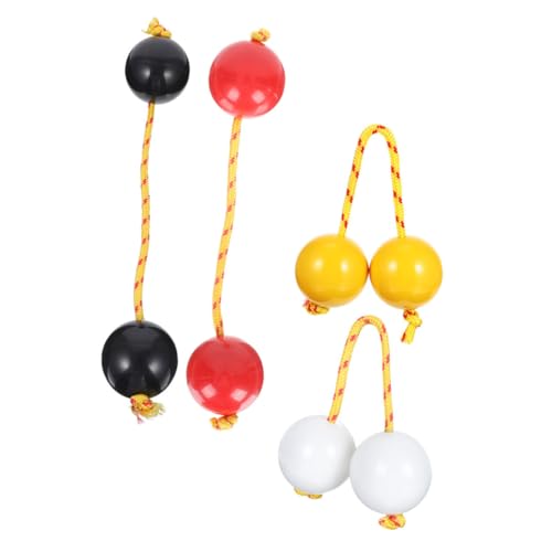 Milisten 4 Stück Teiliges Kashaka African Shaker Handlicher Rhythmus Shaker mit Doppelten Kugeln Robustes Percussion Instrument für Jugendliche und Erwachsene Traditionelles Milisten 4 Stück Teiliges Kashaka African Shaker Handlicher Rhythmus Shaker mit Doppelten Kugeln Robustes Percussion Instrument für Jugendliche und Erwachsene Traditionelles von Milisten
