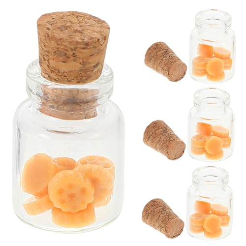 Milisten 4 Stück Teiliges Keksglas für Puppenhaus Deko Zubehör Lebensmittelechtes Modell für Miniaturen Puppenhaus Accessoire für Realistische Szenen Milisten 4 Stück Teiliges Keksglas für Puppenhaus Deko Zubehör Lebensmittelechtes Modell für Miniaturen Puppenhaus Accessoire für Realistische Szenen von Milisten