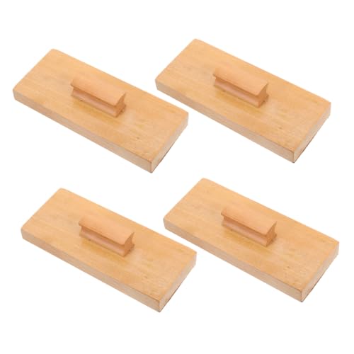 Milisten 4 Stück Teiliges Kindersandpapier Holzblock mit Ergonomischem Griff Einzigartiger Orff Schlaginstrument für Musikalische Früherziehung Hand Auge Koordination Rhythmusspielzeug Milisten 4 Stück Teiliges Kindersandpapier Holzblock mit Ergonomischem Griff Einzigartiger Orff Schlaginstrument für Musikalische Früherziehung Hand Auge Koordination Rhythmusspielzeug von Milisten