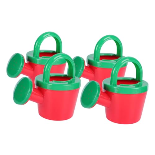 Milisten 4 Stück Teiliges Kleine Bunte Gießkannen Wasserspielzeug für Badewanne Garten Sicherer Griff Frei Geeignet für Jungen und Mädchen zum Plantschen und Pflanzen Gießen von Milisten