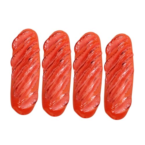 Milisten 4 Stück Teiliges Künstliche Hot Dog Requisiten Realistische Simulation für Fotografie Deko Material für Grillpartys Restaurant Displays Geburtstagsfeiern Milisten 4 Stück Teiliges Künstliche Hot Dog Requisiten Realistische Simulation für Fotografie Deko Material für Grillpartys Restaurant Displays Geburtstagsfeiern von Milisten