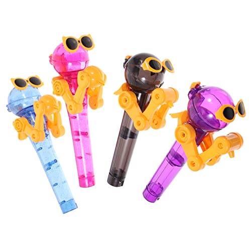 Milisten 4 Stück Teiliges Lollipop Roboter Halter Kreatives für Leicht und Tragbar für Geburtstagsfeiern und Farben Zufällig Zufällige Farbe Milisten 4 Stück Teiliges Lollipop Roboter Halter Kreatives für Leicht und Tragbar für Geburtstagsfeiern und Farben Zufällig Zufällige Farbe von Milisten