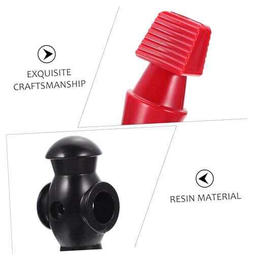 Milisten 4 Stück Teiliges Mechanische Tischfußball Spieler aus Hochwertigem Wasserfestem Resin Farbintensiv und Langlebig Ersatzfiguren für Kickertisch Einfach zu Montieren und Robust für von Milisten