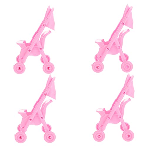Milisten 4 Stück Teiliges Mini Babywagen Spielzeugset aus Kunststoff Realistisches Puppenwagen Modell für Rollenspiele und Kreative Aktivitäten als Milisten 4 Stück Teiliges Mini Babywagen Spielzeugset aus Kunststoff Realistisches Puppenwagen Modell für Rollenspiele und Kreative Aktivitäten als von Milisten