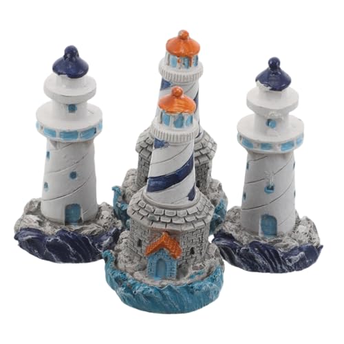 Milisten 4 Stück Teiliges Mini Leuchtturm Dekor aus Resin Mediterrane Küstenstil Figuren Moos-tischlandschaft Ornamente Vielseitige Miniatur Garten Aquarium-deko Farbige Handbemalte Modelle Milisten 4 Stück Teiliges Mini Leuchtturm Dekor aus Resin Mediterrane Küstenstil Figuren Moos-tischlandschaft Ornamente Vielseitige Miniatur Garten Aquarium-deko Farbige Handbemalte Modelle von Milisten