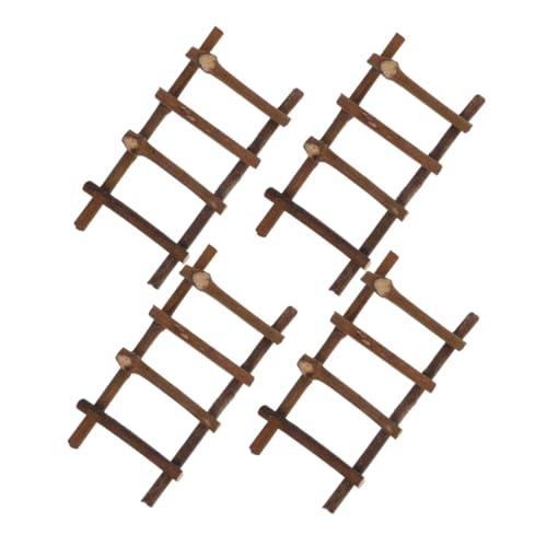 Milisten 4 Stück Teiliges Miniatur Rattanstufenleiter Natürliche Rustikale Kleine Leiter für Puppenhaus Mikro Landschaft DIY Bastelprojekte und Heimdekoration Milisten 4 Stück Teiliges Miniatur Rattanstufenleiter Natürliche Rustikale Kleine Leiter für Puppenhaus Mikro Landschaft DIY Bastelprojekte und Heimdekoration von Milisten