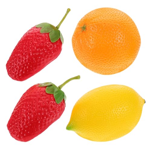 Milisten 4 Stück Teiliges Obst Shaker aus Kunststoff Leichtes Percussion Instrument für Realistische Fruchtform Orange Zitrone Erdbeere Fördert Rhythmusgefühl und Hand Auge Koordination Milisten 4 Stück Teiliges Obst Shaker aus Kunststoff Leichtes Percussion Instrument für Realistische Fruchtform Orange Zitrone Erdbeere Fördert Rhythmusgefühl und Hand Auge Koordination von Milisten