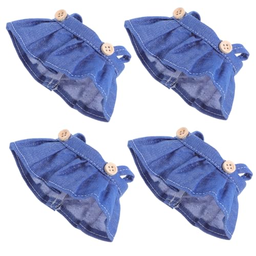 Milisten 4 Stück Teiliges Puppenkleid für Puppen Weicher Stoff Modischer Overall und Rock Passgenaue Strapazierfähige Kleidung Süße Outfits für Puppen zum Anziehen und Cosplay Milisten 4 Stück Teiliges Puppenkleid für Puppen Weicher Stoff Modischer Overall und Rock Passgenaue Strapazierfähige Kleidung Süße Outfits für Puppen zum Anziehen und Cosplay von Milisten
