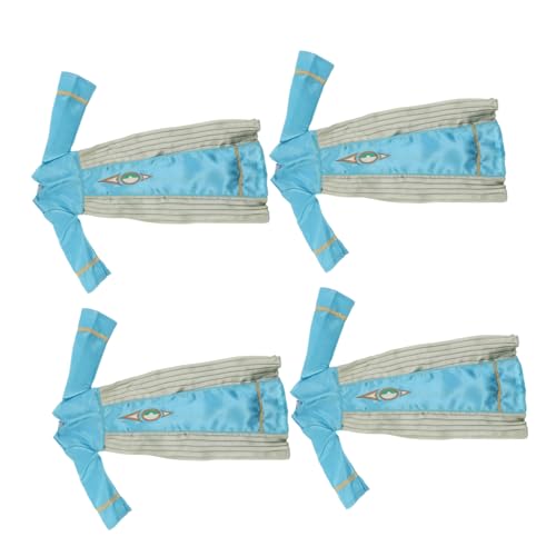 Milisten 4 Stück Teiliges Set Islamische Puppenkleidung Himmelblaue Arabische Thobe Robe für Jungen Mädchen Langlebige Vielseitige Eid Kostüme Zubehör Leichte Anziehspielzeuge für Kreatives Milisten 4 Stück Teiliges Set Islamische Puppenkleidung Himmelblaue Arabische Thobe Robe für Jungen Mädchen Langlebige Vielseitige Eid Kostüme Zubehör Leichte Anziehspielzeuge für Kreatives von Milisten