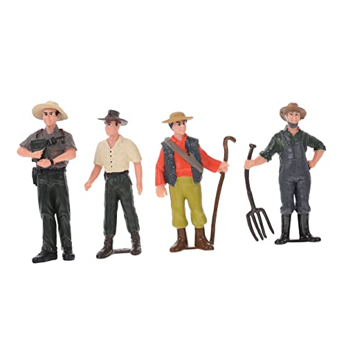 Milisten 4 Stück Teiliges Simulierte Bauernfiguren Realistische Modellfiguren für Mikrolandschaften Dekorationen und Kreative Spielsets für Sammler Milisten 4 Stück Teiliges Simulierte Bauernfiguren Realistische Modellfiguren für Mikrolandschaften Dekorationen und Kreative Spielsets für Sammler von Milisten