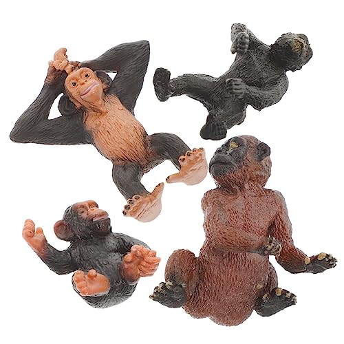Milisten 4 Stück Teiliges Tiermodell für Lebensechte Figuren aus Hochwertigem Kreativität und Lernfähigkeiten Deko für Bücherregale und Kinderzimmer Milisten 4 Stück Teiliges Tiermodell für Lebensechte Figuren aus Hochwertigem Kreativität und Lernfähigkeiten Deko für Bücherregale und Kinderzimmer von Milisten
