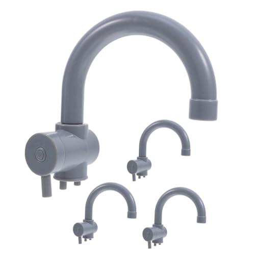 Milisten 4 Stück Teiliges Wasserhahnspielzeug Realistisches Kunststoff-küchenarmaturen- Leicht Sicher Interaktiv für Indoor Outdoor-Rollenspiele Milisten 4 Stück Teiliges Wasserhahnspielzeug Realistisches Kunststoff-küchenarmaturen- Leicht Sicher Interaktiv für Indoor Outdoor-Rollenspiele von Milisten