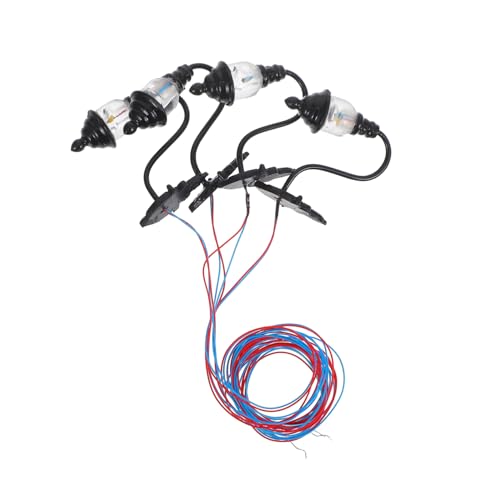 Milisten 4 Stück Wandlampe Modell Wandleuchte Puppenhaus-Miniaturlichter Miniatur-Szenenlampe Modellgebäude Wandleuchte Modell licht Miniaturlichter für Puppenhaus Lampendekor Abs Schwarz Milisten 4 Stück Wandlampe Modell Wandleuchte Puppenhaus-Miniaturlichter Miniatur-Szenenlampe Modellgebäude Wandleuchte Modell licht Miniaturlichter für Puppenhaus Lampendekor Abs Schwarz von Milisten