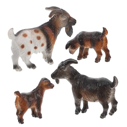 Milisten 4 Stück Ziegenmodell Realistische Schaffiguren Tierkuchen -top Nutztierfiguren Bauernspielzeug Ziegenspielzeug Ziege Kuchen Topper Kuchendeckel -Ziege Ziegenfiguren PVC Kaffee Milisten 4 Stück Ziegenmodell Realistische Schaffiguren Tierkuchen -top Nutztierfiguren Bauernspielzeug Ziegenspielzeug Ziege Kuchen Topper Kuchendeckel -Ziege Ziegenfiguren PVC Kaffee von Milisten