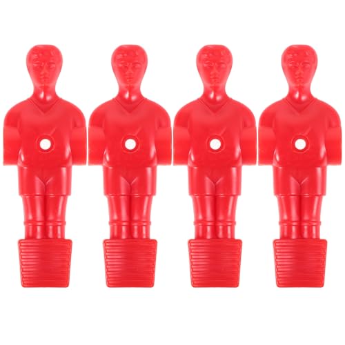 Milisten 4 Stück Zubehör für Tischfußball Mini-Fußballer-Statue Puppen für Tischfußballspieler für Kicker interaktives Tischfußballspiel Kickerfigur die Hüften rot Milisten 4 Stück Zubehör für Tischfußball Mini-Fußballer-Statue Puppen für Tischfußballspieler für Kicker interaktives Tischfußballspiel Kickerfigur die Hüften rot von Milisten