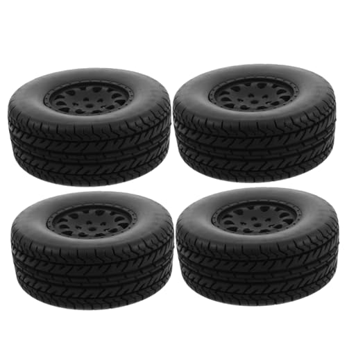 Milisten 4 Stück ferngesteuertes Modellauto RC ferngesteuertes Auto ferngesteuertes Autozubehör RC -Autos Reifen RC-LKW-Reifen RC-Cars für Erwachsene RC-Reifen Plastik Black Milisten 4 Stück ferngesteuertes Modellauto RC ferngesteuertes Auto ferngesteuertes Autozubehör RC -Autos Reifen RC-LKW-Reifen RC-Cars für Erwachsene RC-Reifen Plastik Black von Milisten