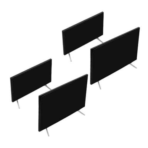 Milisten 4 Stücke Maßstab Realistische Miniatur Fernseher mit Ständer Vielseitiges Puppenmöbel Zubehör für Wohnzimmer Dekoration und Kreative Szenen Milisten 4 Stücke Maßstab Realistische Miniatur Fernseher mit Ständer Vielseitiges Puppenmöbel Zubehör für Wohnzimmer Dekoration und Kreative Szenen von Milisten