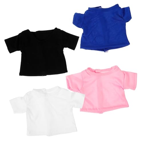 Milisten 4 Teiliges T Shirt Und Puppen Puppenkostüme Puppen Outfit Stofftier Shirt Süße Shirts Für Bären Bären T Shirt Stofftier Outfits Bären T Shirt Milisten 4 Teiliges T Shirt Und Puppen Puppenkostüme Puppen Outfit Stofftier Shirt Süße Shirts Für Bären Bären T Shirt Stofftier Outfits Bären T Shirt von Milisten