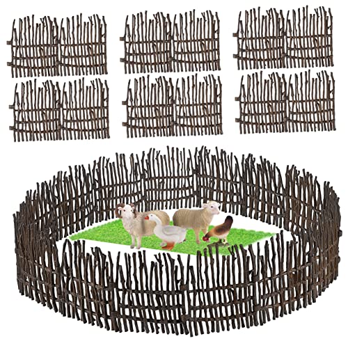 Milisten 40 Stück Fencing Panels für Teiliges Spielzeugzaun mit Authentischen Details für Szenarien Einfach zu Verbinden Stabil und Tierfiguren Milisten 40 Stück Fencing Panels für Teiliges Spielzeugzaun mit Authentischen Details für Szenarien Einfach zu Verbinden Stabil und Tierfiguren von Milisten