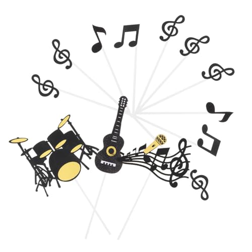 Milisten 40 Stück Kuchendekorationseinsatz Geburtstagstorte Gitarren Kuchenaufsätze Männer Musiknoten Cupcake Topper Musik Cupcake Gitarre Party Dekorationen Karaoke Geburtstags Milisten 40 Stück Kuchendekorationseinsatz Geburtstagstorte Gitarren Kuchenaufsätze Männer Musiknoten Cupcake Topper Musik Cupcake Gitarre Party Dekorationen Karaoke Geburtstags von Milisten