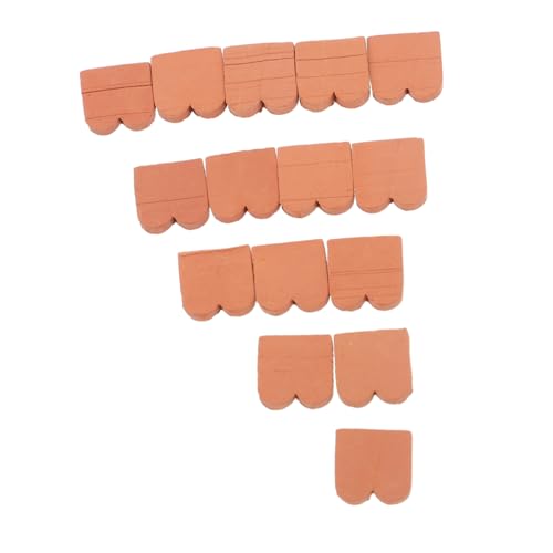 Milisten 40 Stück Mini Dachziegel aus Robustem Wellenförmige Realistische Modellziegel für Puppenhaus Gartendekoration Kreative Landschafts-Accessoires DIY Bastelmaterial Milisten 40 Stück Mini Dachziegel aus Robustem Wellenförmige Realistische Modellziegel für Puppenhaus Gartendekoration Kreative Landschafts-Accessoires DIY Bastelmaterial von Milisten