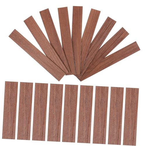 Milisten 40 Stück Miniatur Puppenhausboden Puppenhausboden Maßstab 112 Puppenhauszubehör Puppenhausfliesen PVC Hellbraun von Milisten
