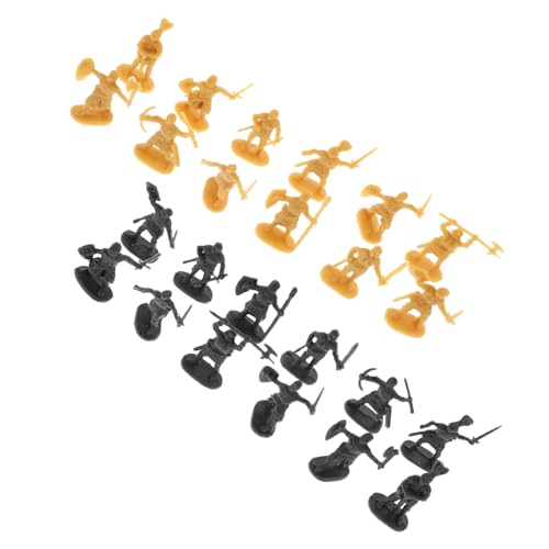 Milisten 400 Stück Teiliges Mittelalterliches Ritterspielset aus Robustem Kunststoff mit Detailgetreuen Miniatur Soldatenfiguren Edukativ und Realistisch Gestaltet für Partydekoration und von Milisten