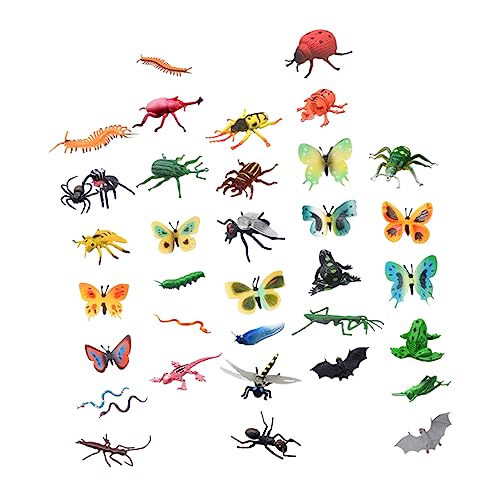 Milisten 43 Stück Insekten Simulations Modell Realistisches Insektenspielzeug Fake Bugs Toy Kleinkinder Realistische Insekten Gefälschte Kinderinsekten Bugs Zahlen PVC Milisten 43 Stück Insekten Simulations Modell Realistisches Insektenspielzeug Fake Bugs Toy Kleinkinder Realistische Insekten Gefälschte Kinderinsekten Bugs Zahlen PVC von Milisten
