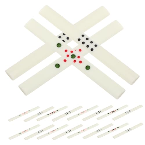 Milisten 44 Stück Teiliges Mahjong Punktestab Einzigartigem Design Vielseitig Kompatibel für Traditionelle Brettspiele Stilvolle Spiel Zählhilfen für Chinesische Mahjong Spieler Milisten 44 Stück Teiliges Mahjong Punktestab Einzigartigem Design Vielseitig Kompatibel für Traditionelle Brettspiele Stilvolle Spiel Zählhilfen für Chinesische Mahjong Spieler von Milisten