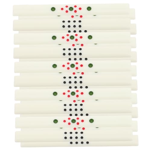 Milisten 44 Stück Tragbares Mahjong Punktesystem für Chinesische Mahjong Spiele Wettspiel Zubehör Punktestäbchen für Familienspiele und Unterhaltsame Abende Milisten 44 Stück Tragbares Mahjong Punktesystem für Chinesische Mahjong Spiele Wettspiel Zubehör Punktestäbchen für Familienspiele und Unterhaltsame Abende von Milisten