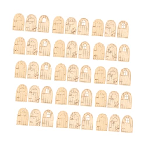 Milisten 45 Stück Teiliges Holz Unbemalt Miniatur Garten Wanddekoration Kreative DIY-bastelaccessoires Kindgerechte Kleine Türen für Feenhaus und Puppenhaus Fantasievolle Gestaltung Milisten 45 Stück Teiliges Holz Unbemalt Miniatur Garten Wanddekoration Kreative DIY-bastelaccessoires Kindgerechte Kleine Türen für Feenhaus und Puppenhaus Fantasievolle Gestaltung von Milisten