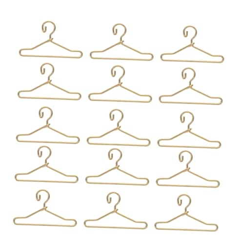 Milisten 45Stücke Mini Puppen Kleiderbügel Goldene Kleiderbügel Für Puppenhaus Platzsparendes Zubehör Für Puppenkleidung Für Organisierte Garderobe Milisten 45Stücke Mini Puppen Kleiderbügel Goldene Kleiderbügel Für Puppenhaus Platzsparendes Zubehör Für Puppenkleidung Für Organisierte Garderobe von Milisten