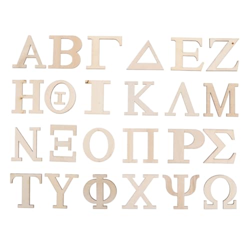 Milisten 48 Stück Buchstaben Lernholzstücke Griechische Paddel Alphabet Zeichen Griechisches Griechische Buchstabenaufkleber Holzzahlen Zum Basteln Site Wörter Alpha Buchstaben Milisten 48 Stück Buchstaben Lernholzstücke Griechische Paddel Alphabet Zeichen Griechisches Griechische Buchstabenaufkleber Holzzahlen Zum Basteln Site Wörter Alpha Buchstaben von Milisten