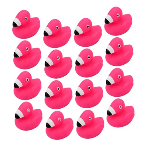 Milisten 48 Stück Flamingo- Badewanne Babybadewanne Kinderspielzeug Wasserbadspielzeug Badespielzeug Für Kleinkinder Rosy Vinyl von Milisten
