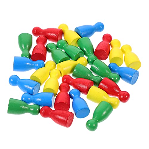 Milisten 48 Stück Schachfiguren aus Holz Brettspielfigur Ersatz Schachfiguren Erwachsene bunt Planke Brettspiel Schach aus Holz fliegendes schachspiel Holzfiguren Puzzlespiel Milisten 48 Stück Schachfiguren aus Holz Brettspielfigur Ersatz Schachfiguren Erwachsene bunt Planke Brettspiel Schach aus Holz fliegendes schachspiel Holzfiguren Puzzlespiel von Milisten
