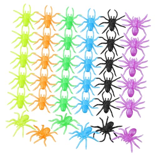 Milisten 48stücke Dehnbare Spinnen Künstlich Realistische Kleine Spinnen Aus TPR-Material Für Halloween-partydekorationen Und Streiche Erhältlich Milisten 48stücke Dehnbare Spinnen Künstlich Realistische Kleine Spinnen Aus TPR-Material Für Halloween-partydekorationen Und Streiche Erhältlich von Milisten