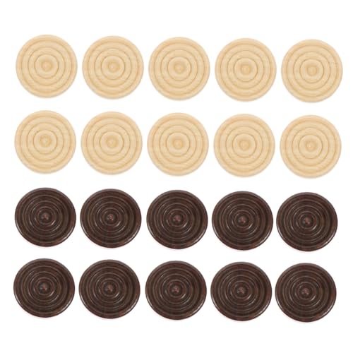 Milisten 48 Stück Überprüfte Schachzubehör Mini Nur Runde Dame Groß Brettspiel Dame Erwachsene Backgammon Dame-männer Prüfer Stapelbare Steine Schach Unterhaltsames Zubehör Hölzern Milisten 48 Stück Überprüfte Schachzubehör Mini Nur Runde Dame Groß Brettspiel Dame Erwachsene Backgammon Dame-männer Prüfer Stapelbare Steine Schach Unterhaltsames Zubehör Hölzern von Milisten