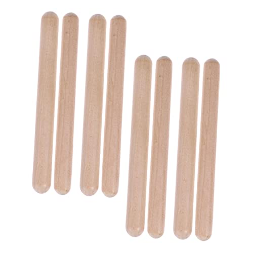Milisten 4Paare Musikalische Stöcke Für Percussion Instrumente Für Rhythmusentwicklung Musikinstrumente Zur Musikalischer Für Unterricht Milisten 4Paare Musikalische Stöcke Für Percussion Instrumente Für Rhythmusentwicklung Musikinstrumente Zur Musikalischer Für Unterricht von Milisten