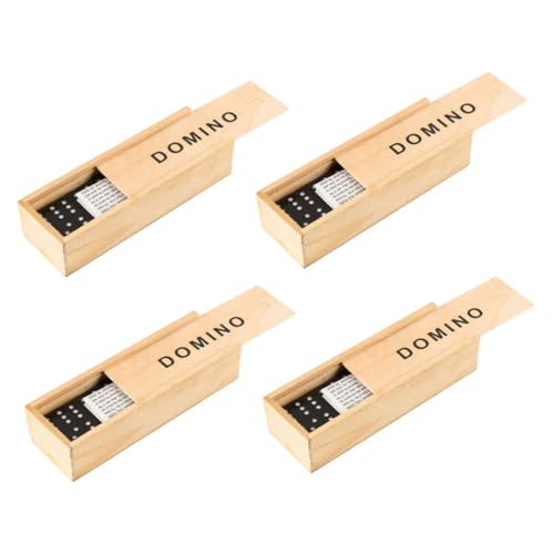 Milisten 4Sätze Interaktive Dominosteine für Erwachsene aus Hochwertigem Holz Perfektes für Familienabende Langlebig und Sicher für Unterhaltsame Spieleabende Drinnen Milisten 4Sätze Interaktive Dominosteine für Erwachsene aus Hochwertigem Holz Perfektes für Familienabende Langlebig und Sicher für Unterhaltsame Spieleabende Drinnen von Milisten